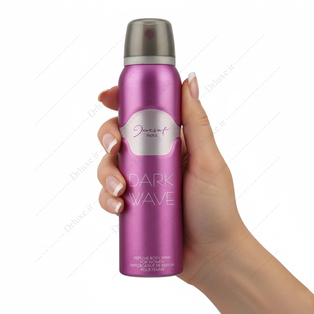 اسپری خوشبو کننده بدن ژک ساف پاریس بانوان مدل دارک ویو